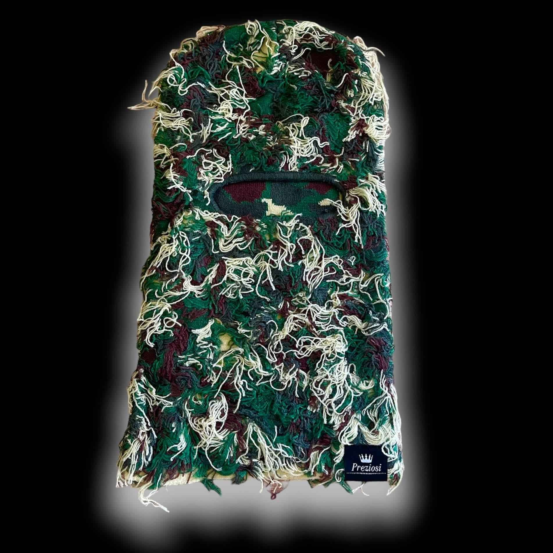 Balaclava Sky Mask Preziosi Milano Verde Militare - Preziosi Milano