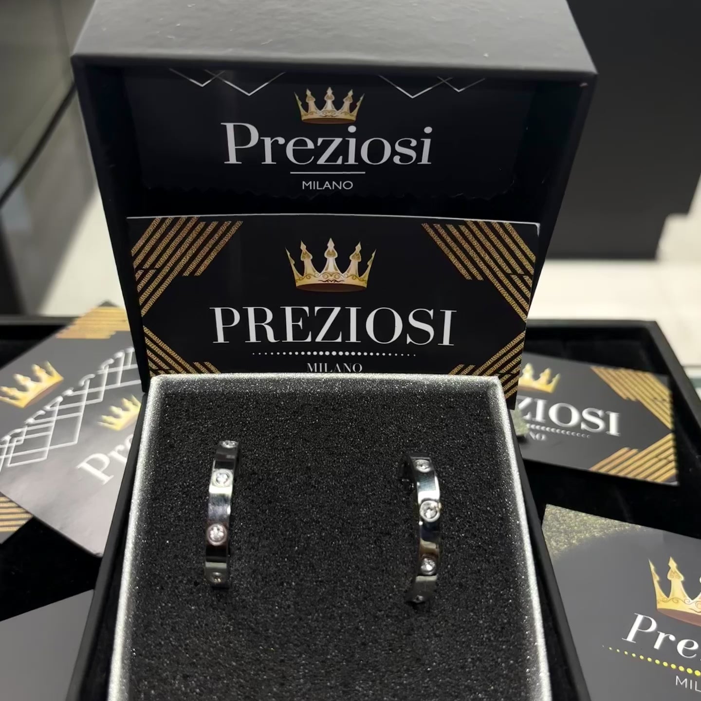 Pendientes de Cartier de plata