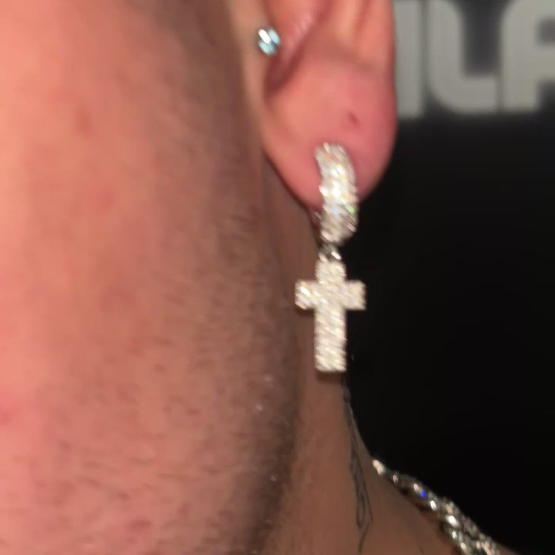 Orecchini Croce Luxury