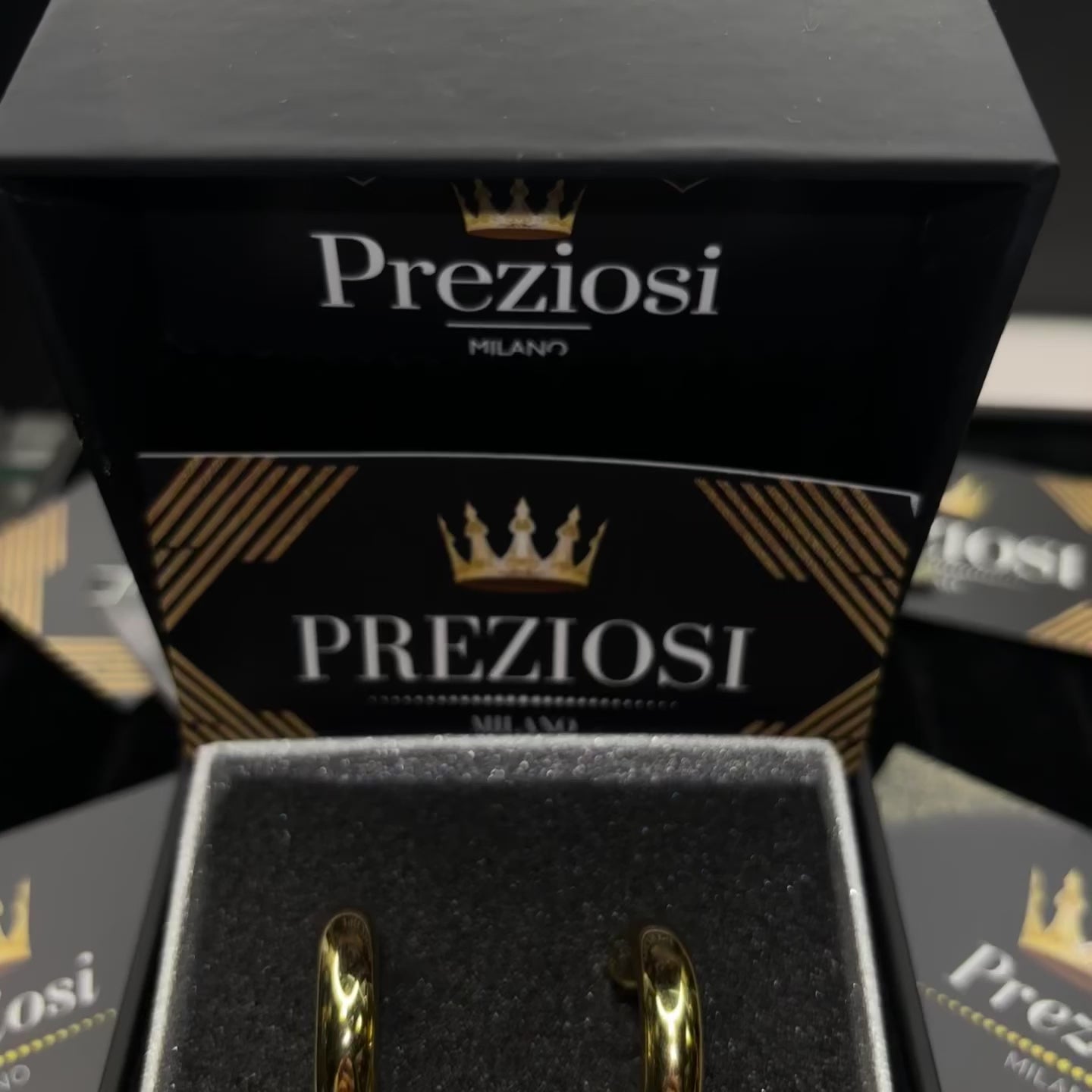 Boucles d'oreilles en or Brail