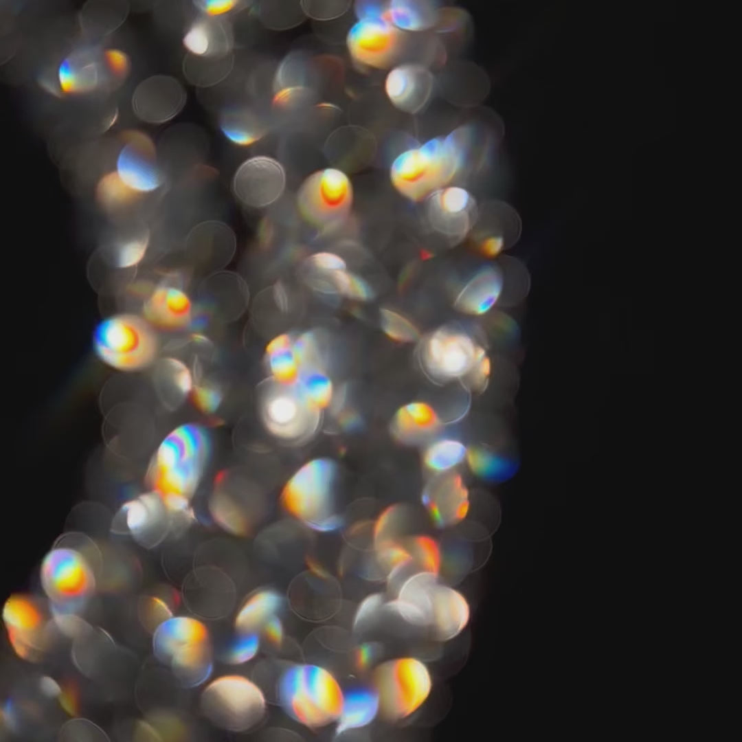 Collar de tenis de Rhodium de lujo