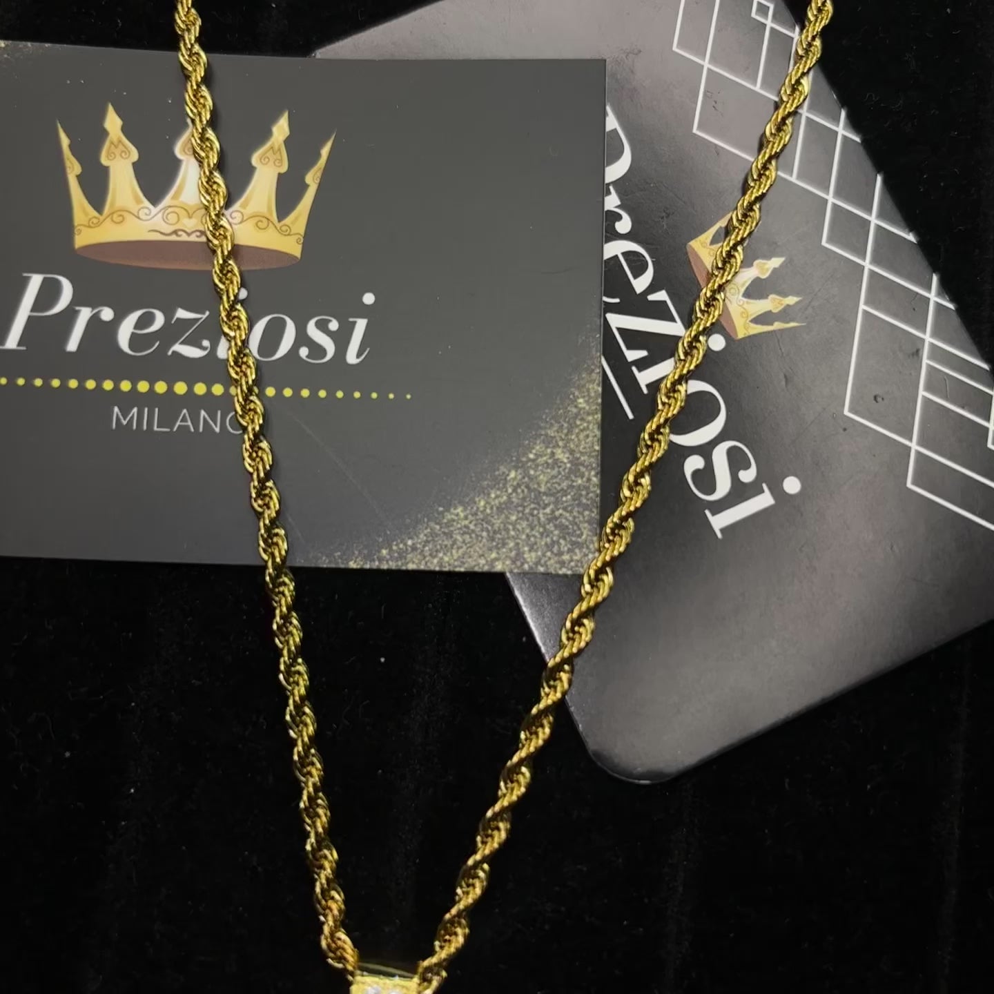 Pendentif Croix Diamant Or