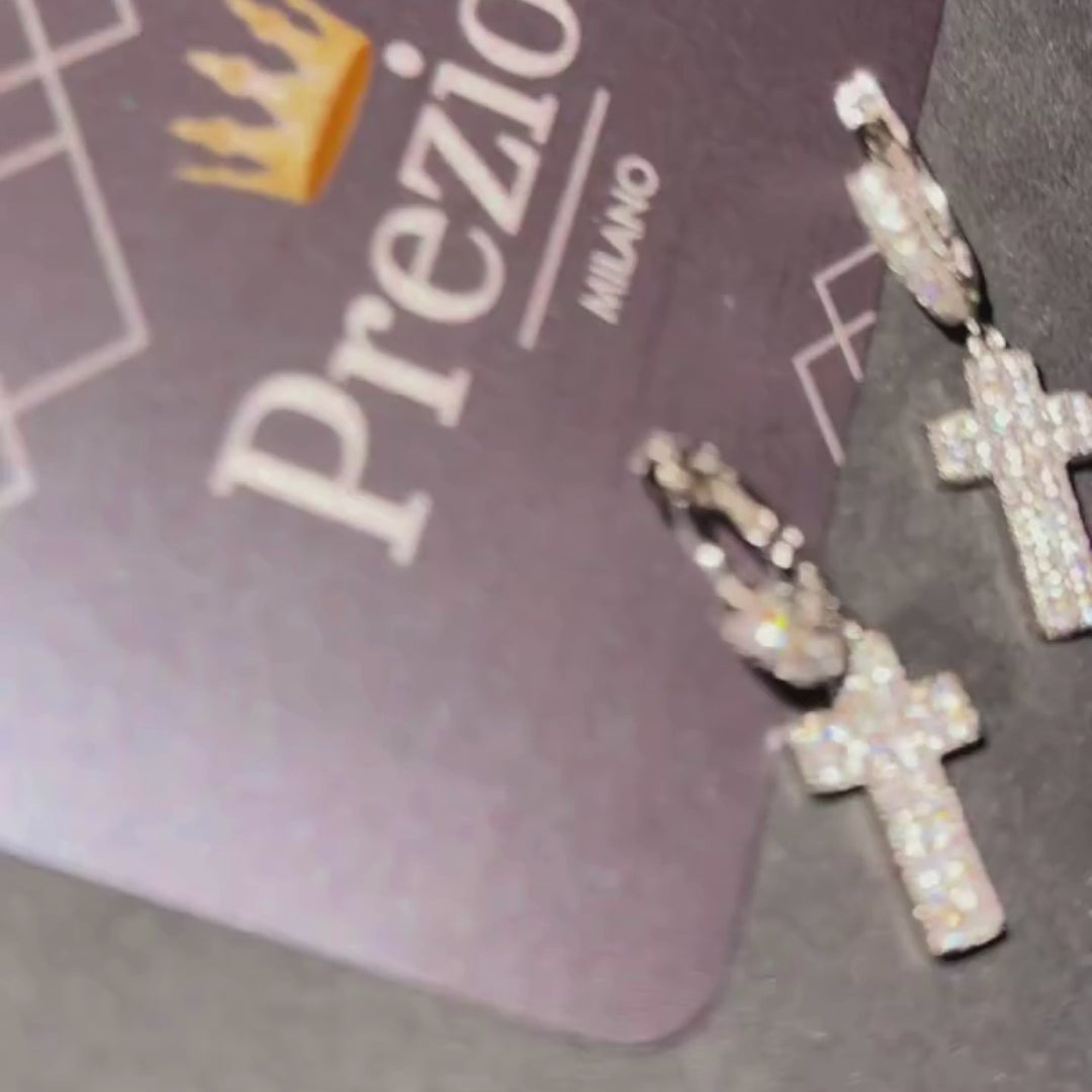 Orecchini Croce Luxury