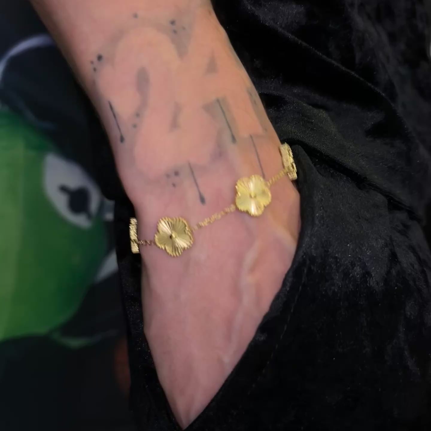 Bracciale Golden Flower