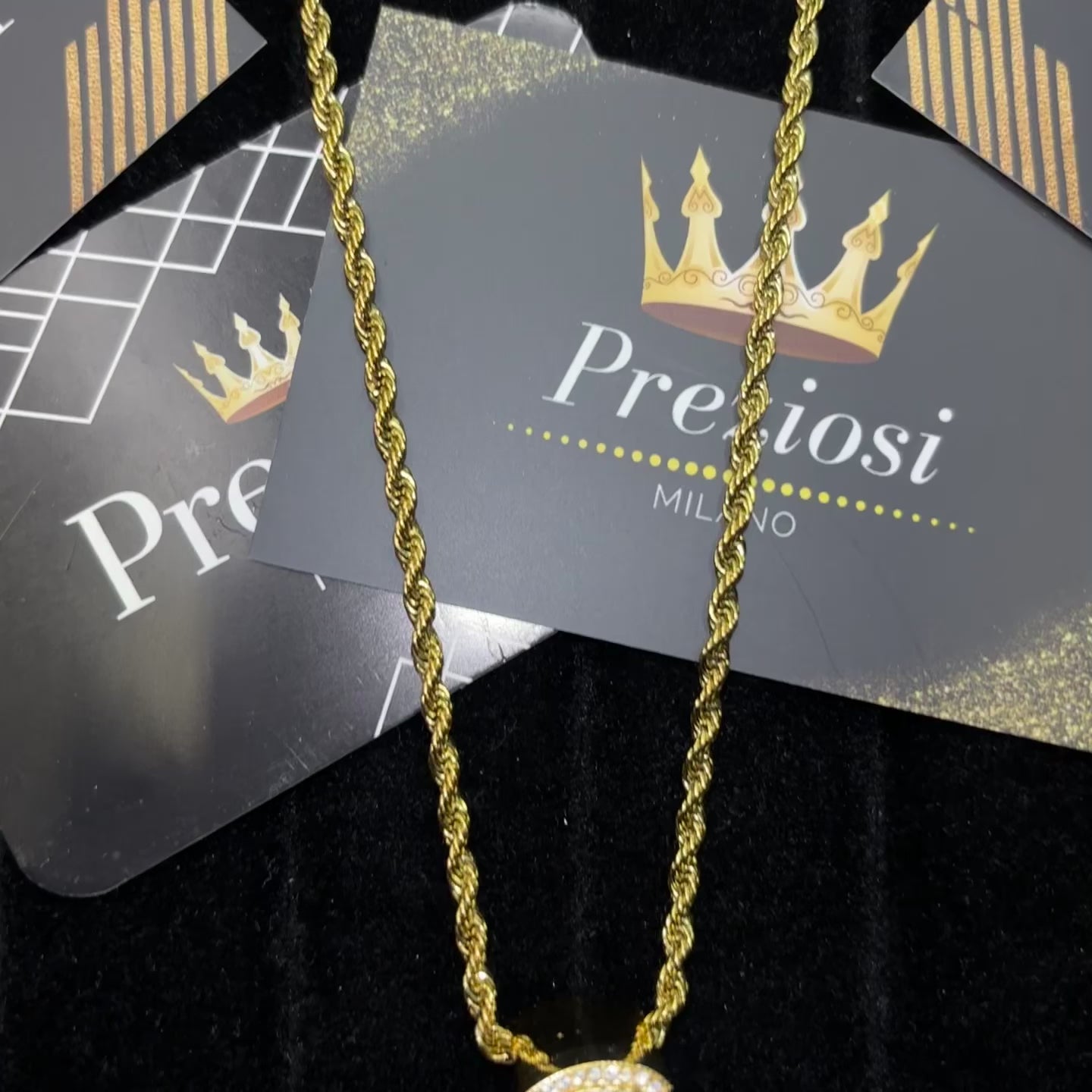 Pendentif Big Trapstar Or