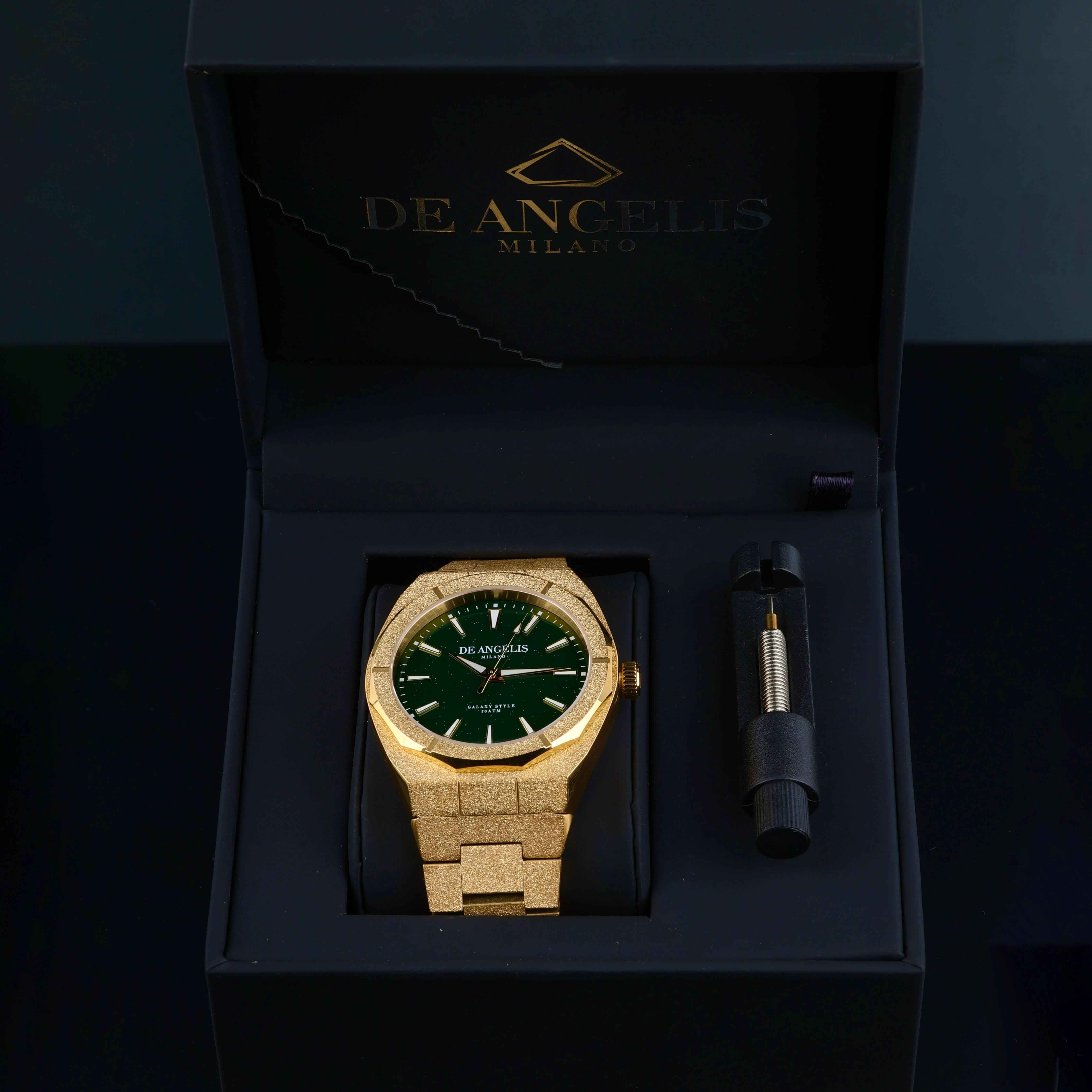 De Angelis Galaxy Gold Stelle Verdi - Preziosi Milano