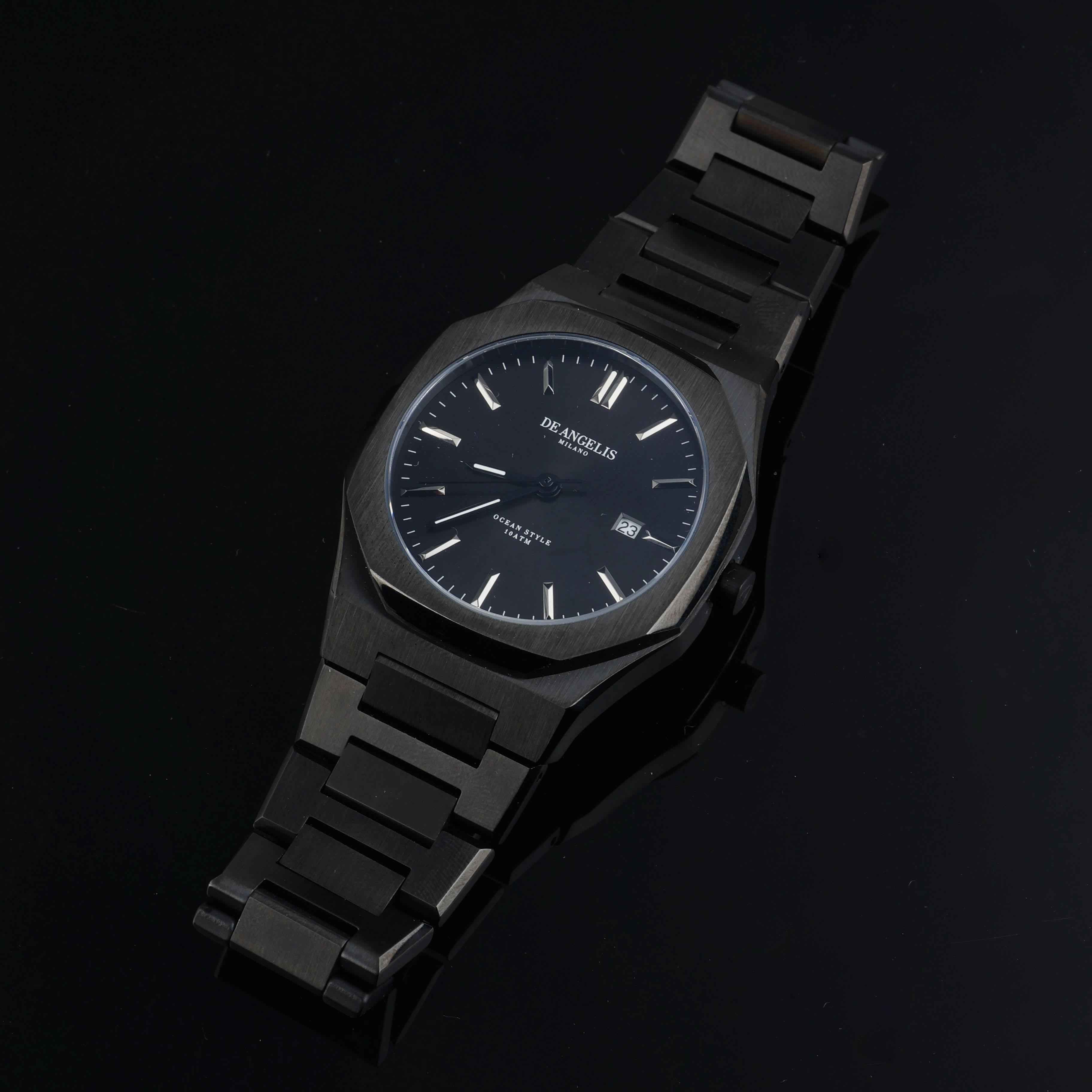 De Angelis Ocean Black Nero Sunray - Preziosi Milano