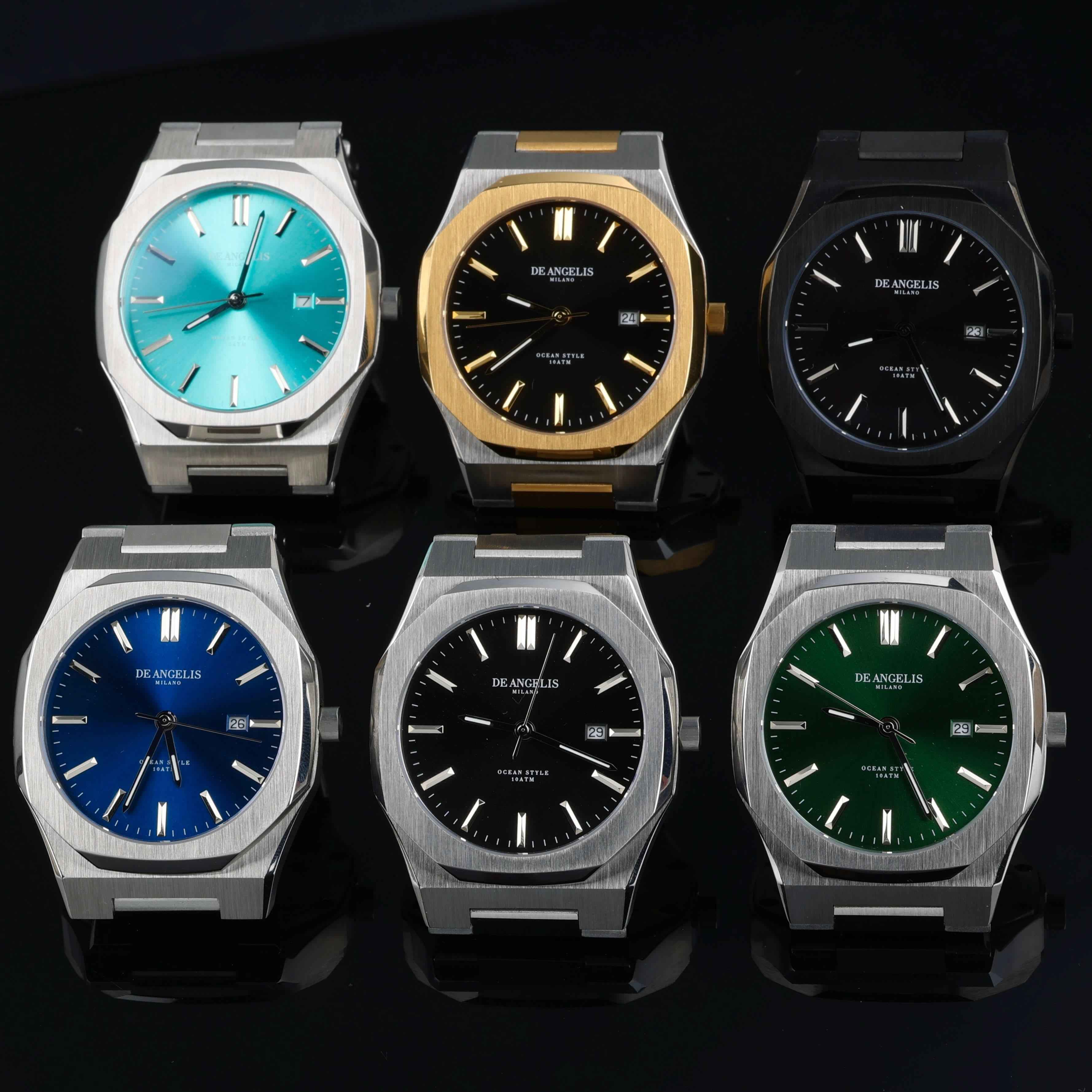 De Angelis Ocean Silver Blu Sunray - Preziosi Milano