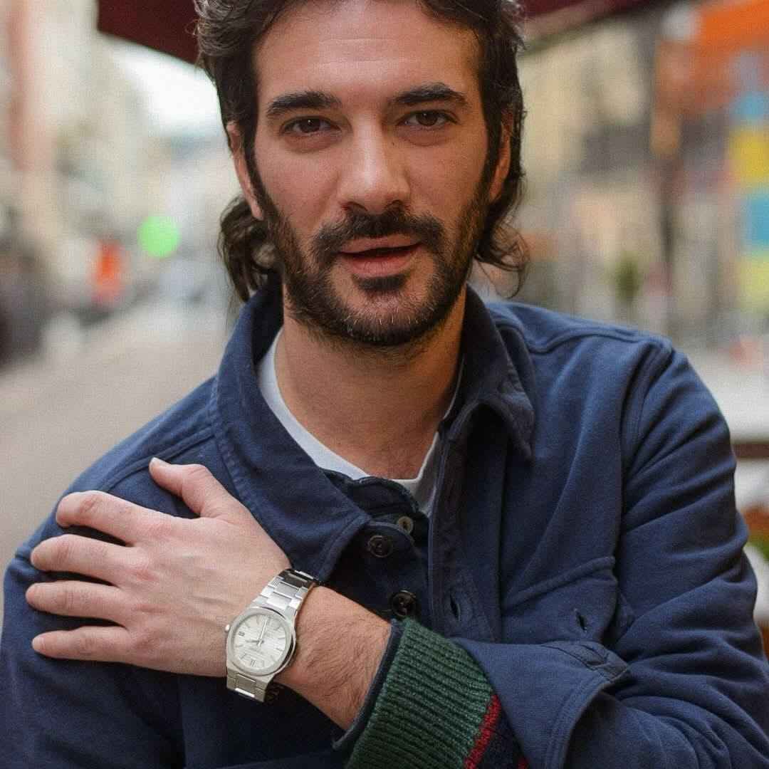 De Angelis Atlantic Silver Bianco Sunray - Preziosi Milano