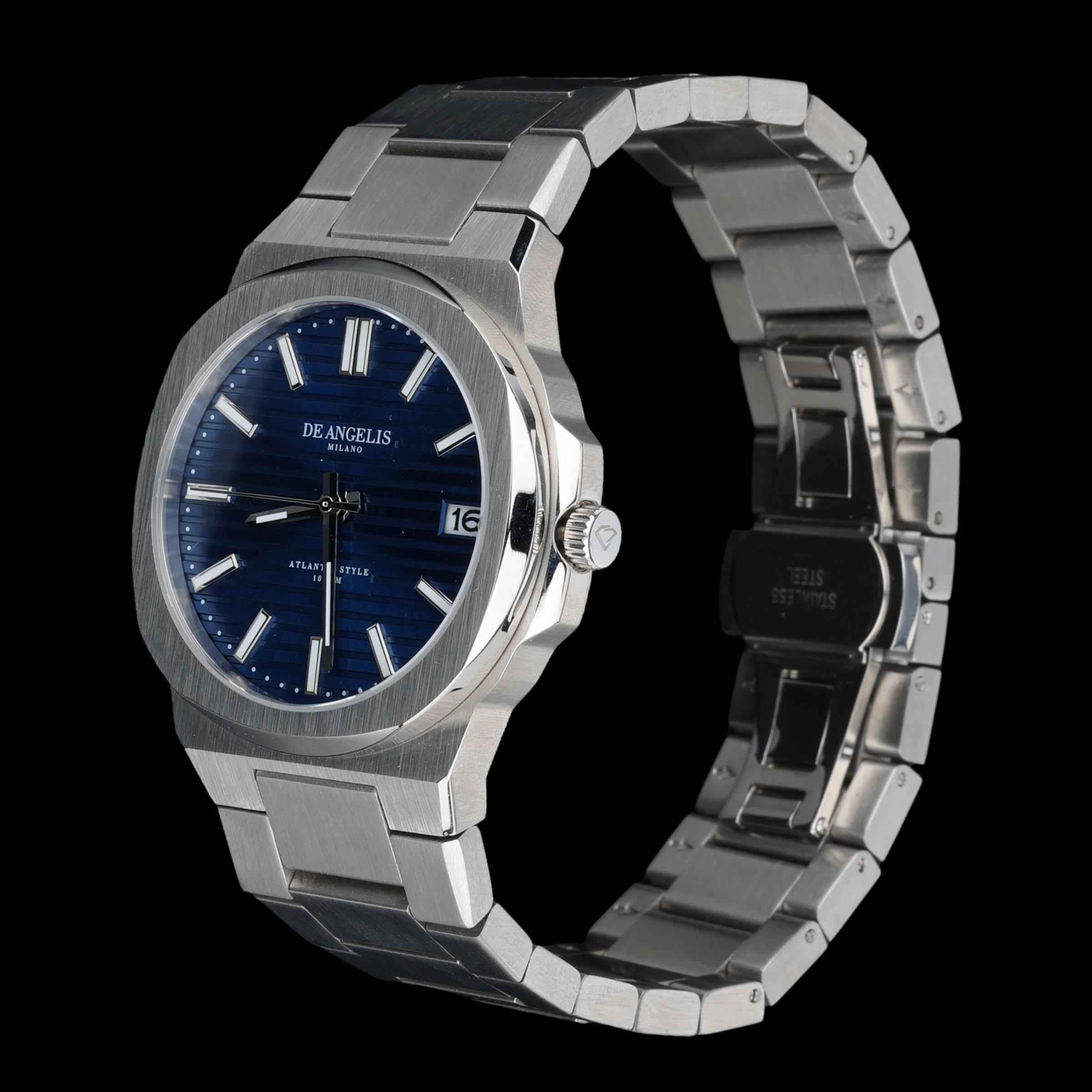 De Angelis Atlantic Silver Blu - Preziosi Milano