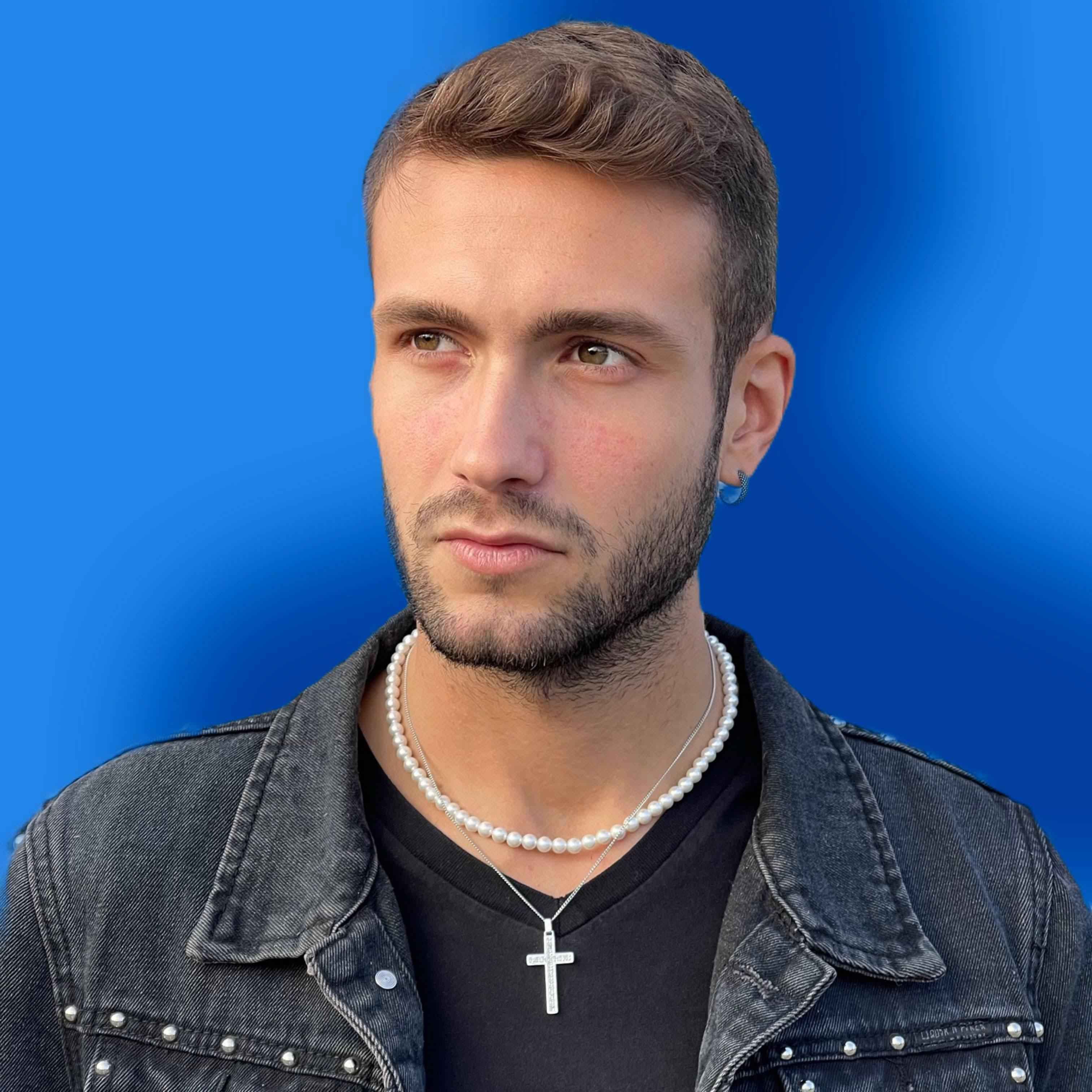 Collana Di Perle 5mm PRZ Unisex - Preziosi Milano