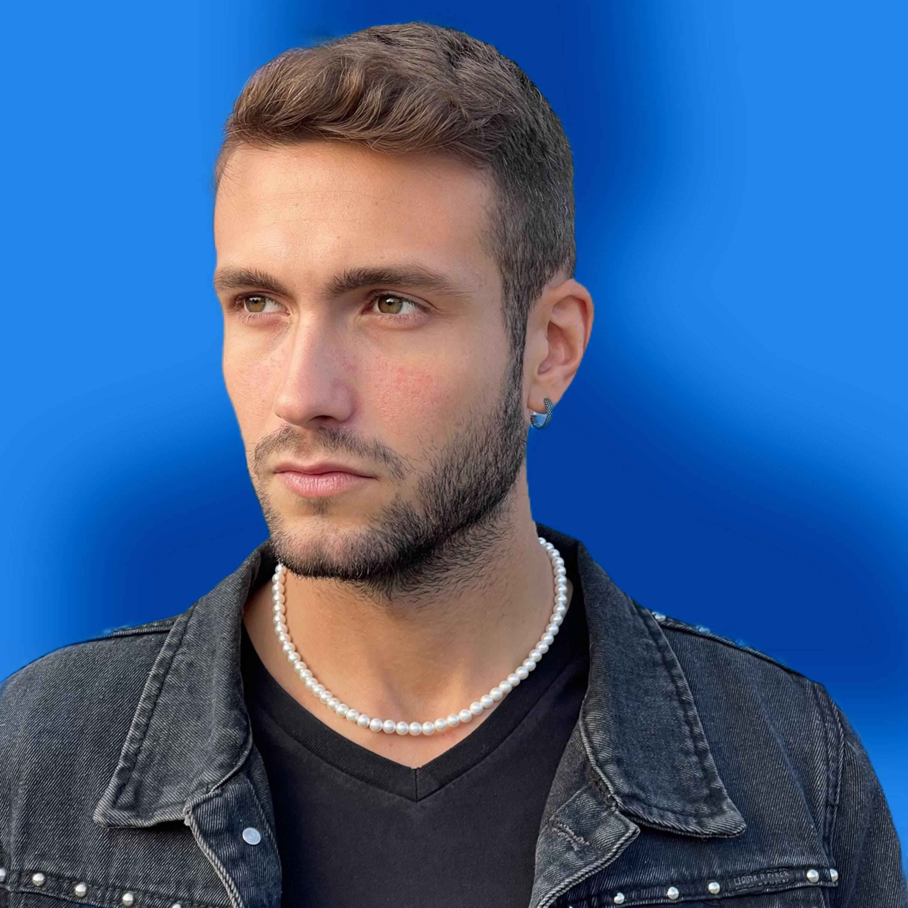 Collana Di Perle 5mm PRZ Unisex - Preziosi Milano