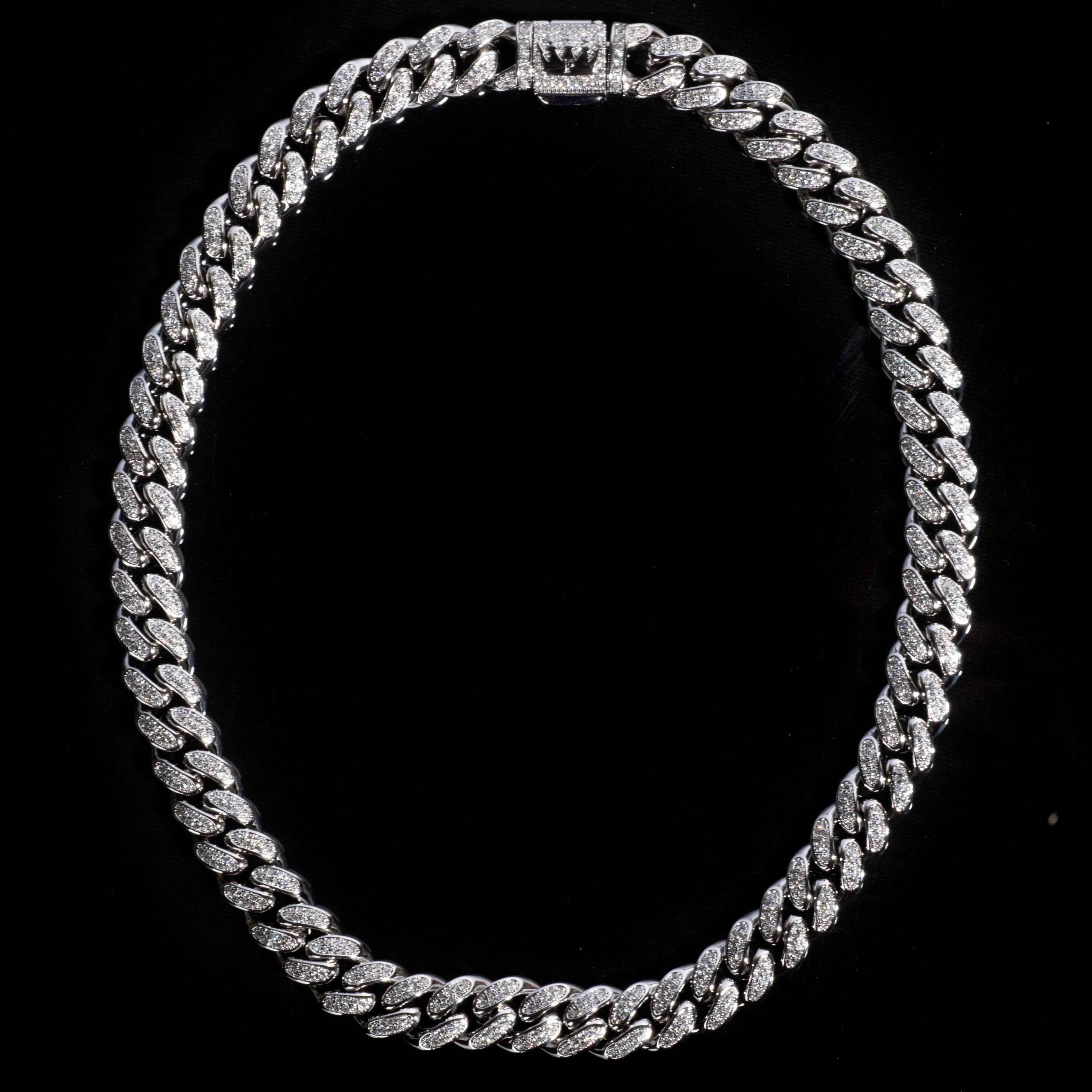 Collana Ice Fresh luxury Rhodium - Preziosi Milano