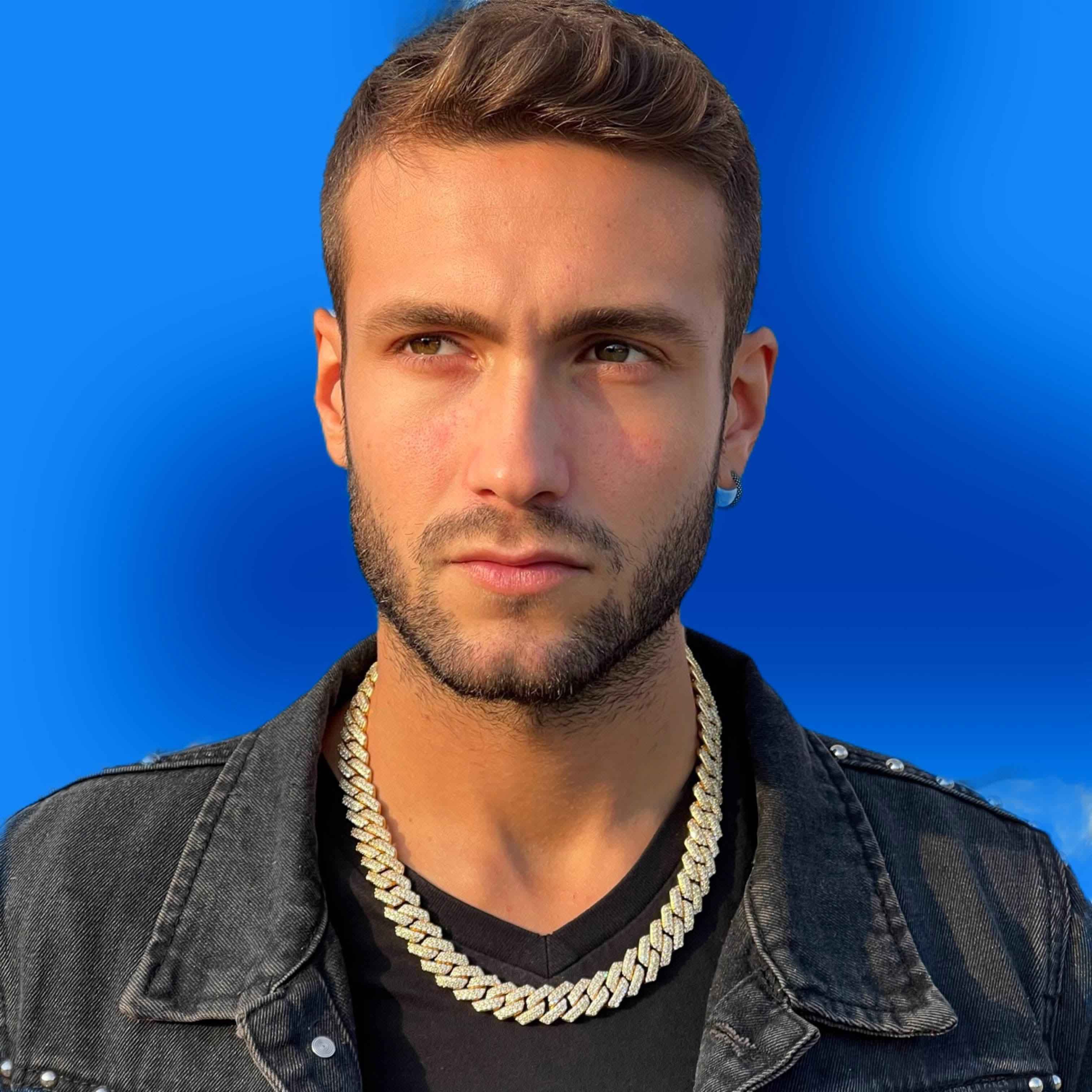 Collana Ice Trap Luxury Gold 14mm - Preziosi Milano