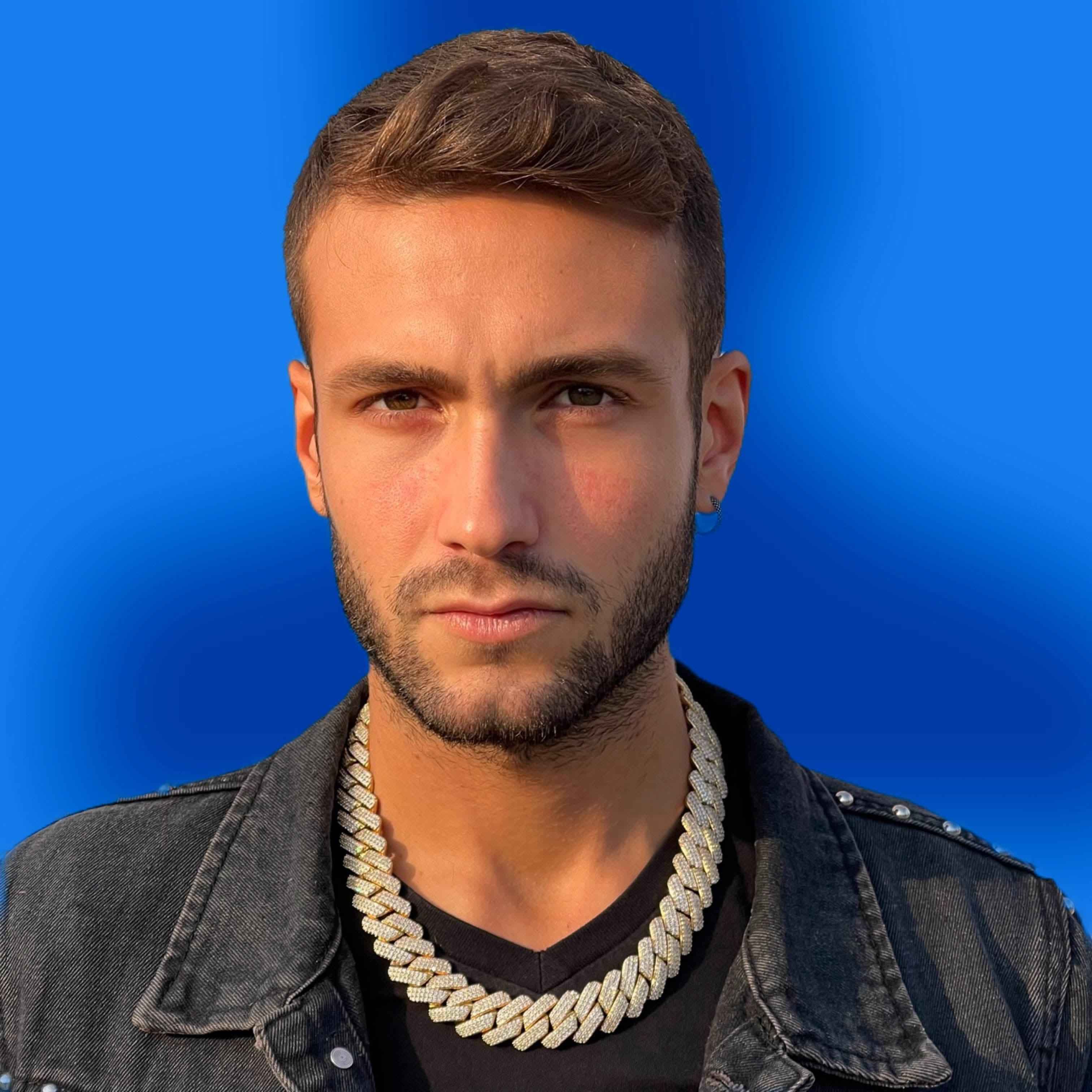 Collana Ice Trap Luxury Gold 19mm - Preziosi Milano