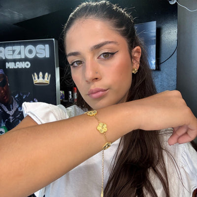 Bracciale Golden Flower - Preziosi Milano 