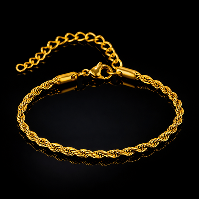 Bracciale Treccia Oro