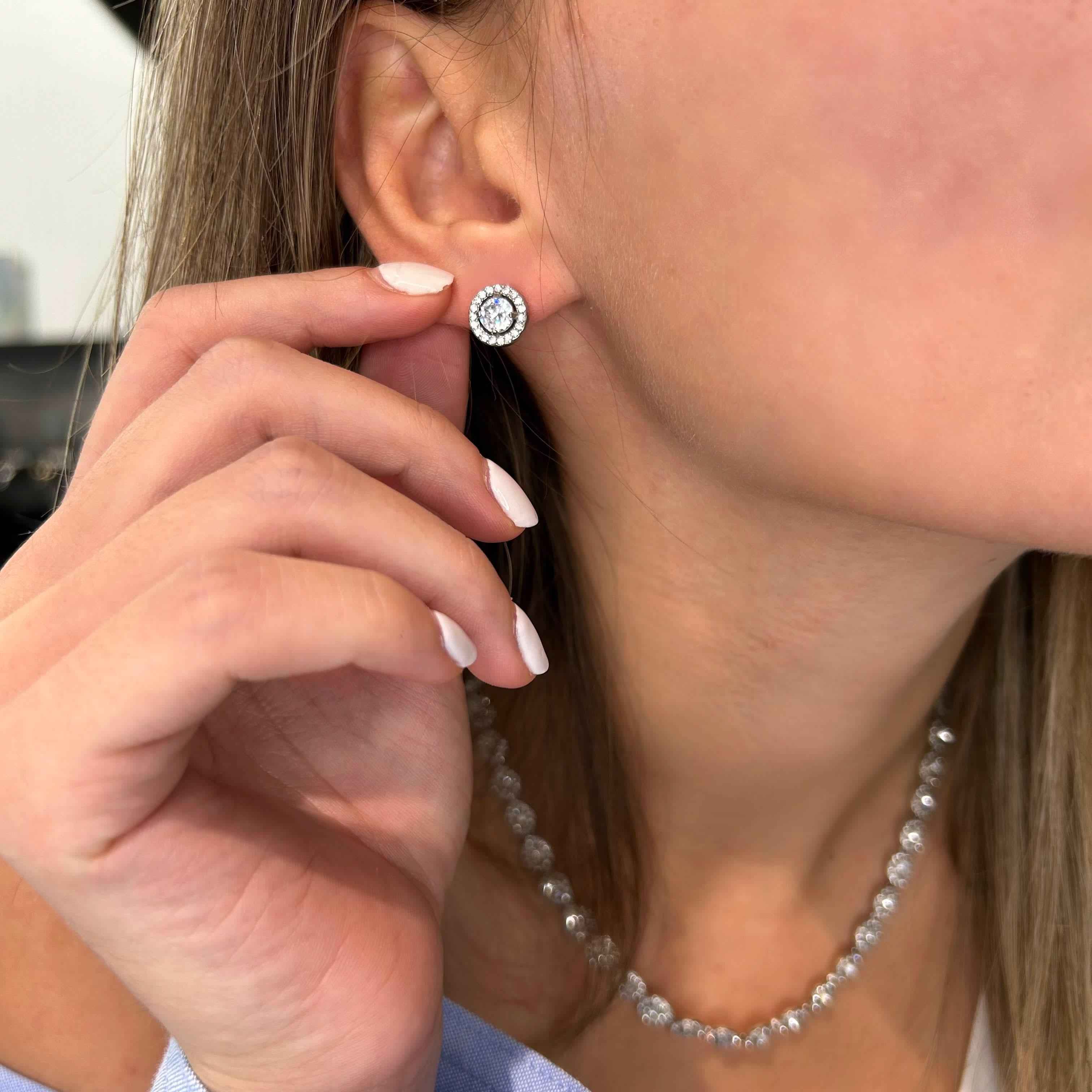 Orecchini Cristal Acciaio - Preziosi Milano 