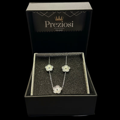 Collana Silver Flower - Preziosi Milano 