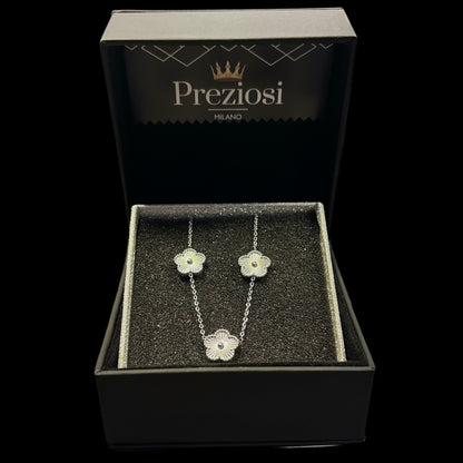 Collana Silver Flower - Preziosi Milano 