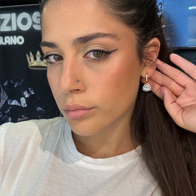 Orecchini Diamond Point Oro - Preziosi Milano 