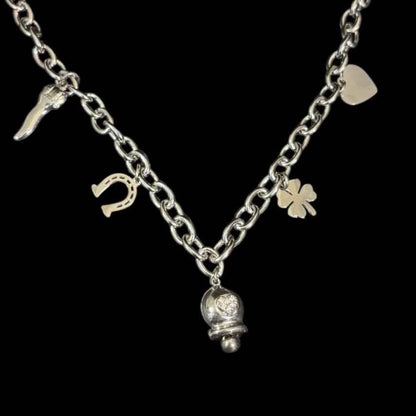 Collana Lucky Campanellino Argento - Preziosi Milano 