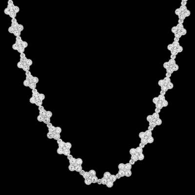 Collana Cristal Flower - Preziosi Milano 