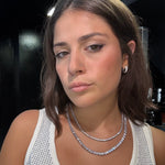 Collana Tennis Argento 925 - Preziosi Milano 