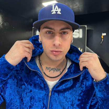 Collana Tennis Nera + Bracciale Tennis Nero - Preziosi Milano 