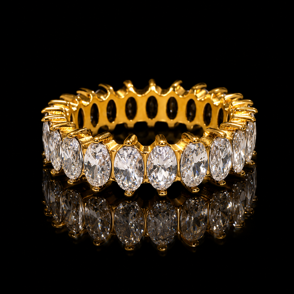 Anello Cristal Oro