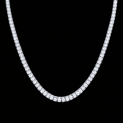 Collana Tennis Argento 925