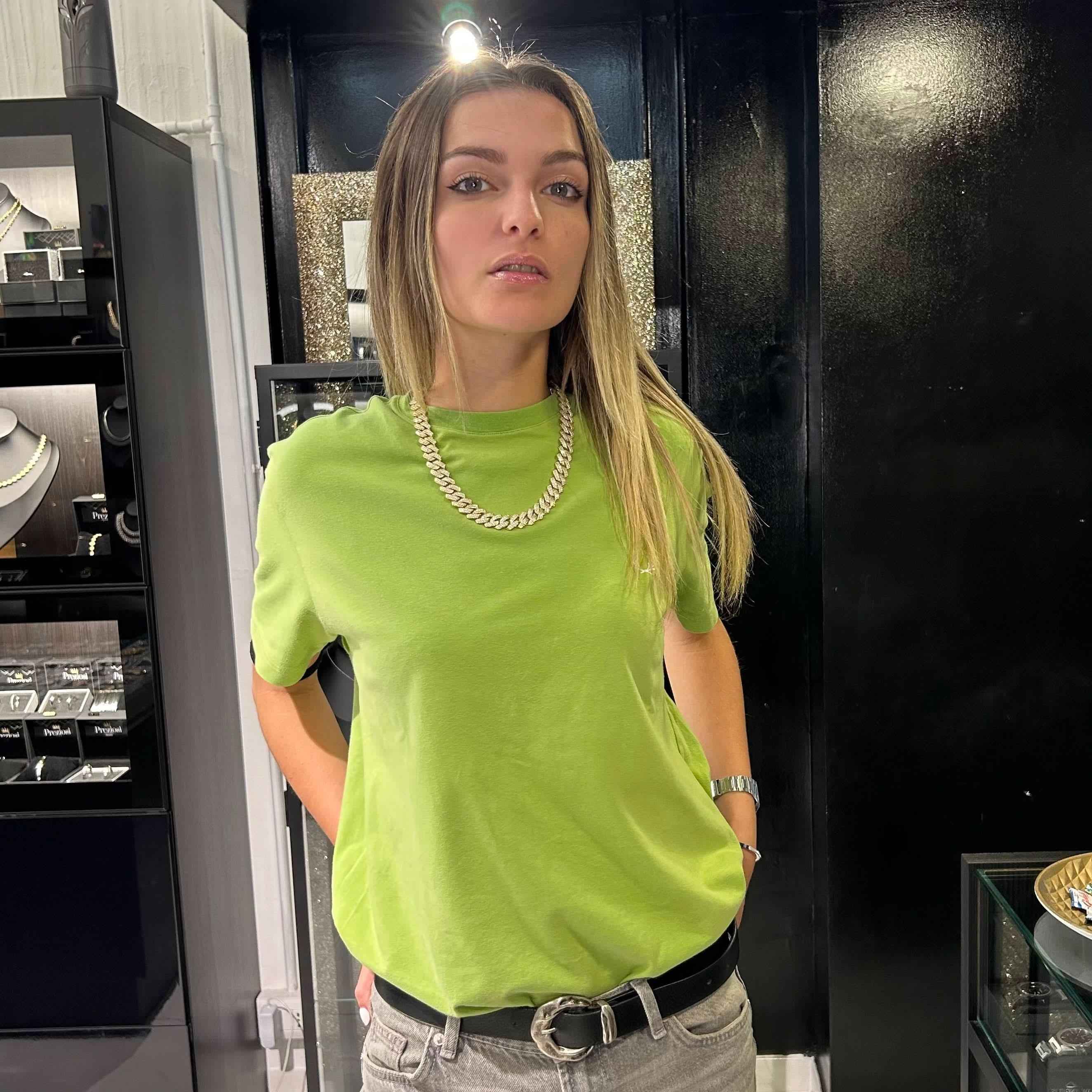 Collana Ice Trap Luxury 14mm Oro - Preziosi Milano 