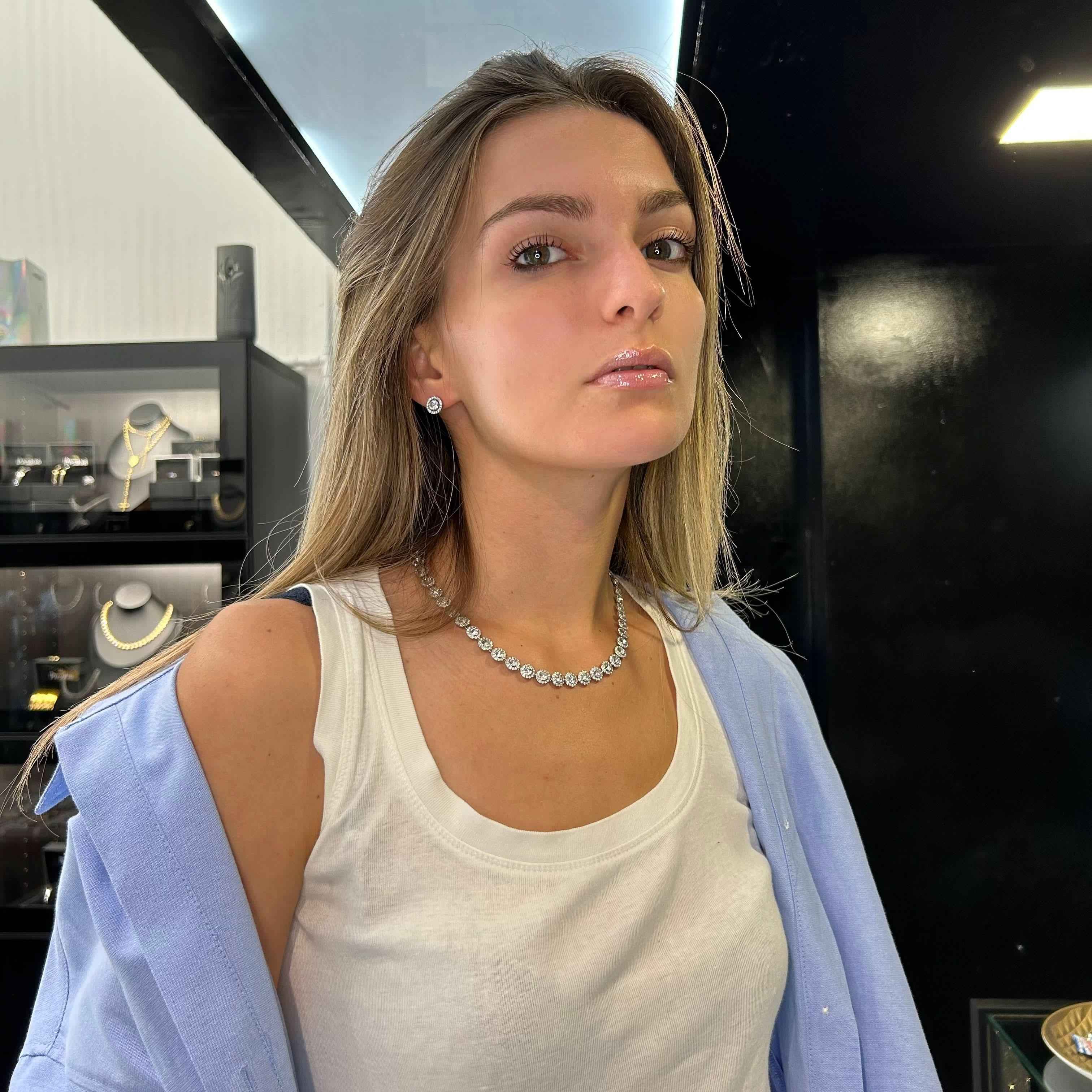 Orecchini Cristal Acciaio - Preziosi Milano 