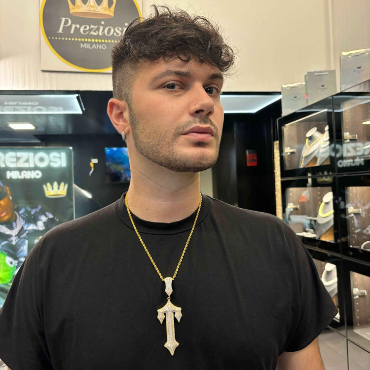 Ciondolo Big Trapstar Oro - Preziosi Milano 