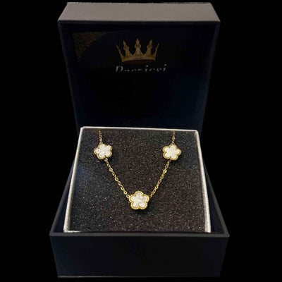 Collana Fiori Bianchi - Preziosi Milano 