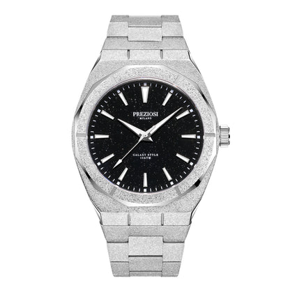 Preziosi Milano Galaxy Silver Black Stars 42mm - Preziosi Milano 