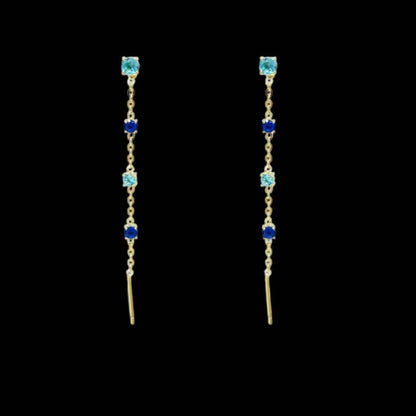 Orecchini Shine Blu - Preziosi Milano 
