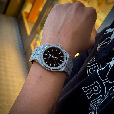 Preziosi Milano Galaxy Silver Black Stars 42mm - Preziosi Milano 