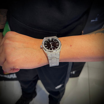 Preziosi Milano Galaxy Silver Black Stars 42mm - Preziosi Milano 