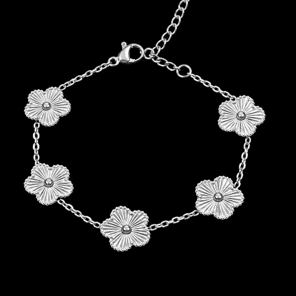 Bracciale Silver Flower
