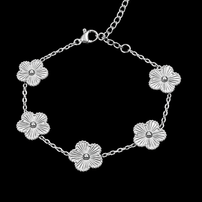 Bracciale Silver Flower