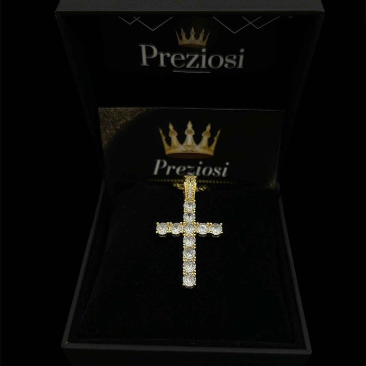 Ciondolo Cross Diamond Oro - Preziosi Milano 