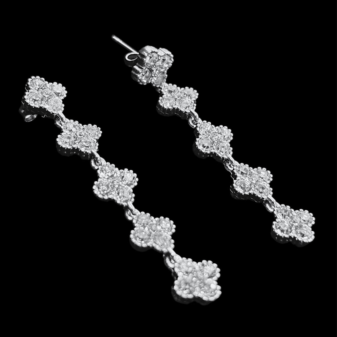Orecchini Cristal Flower - Preziosi Milano 