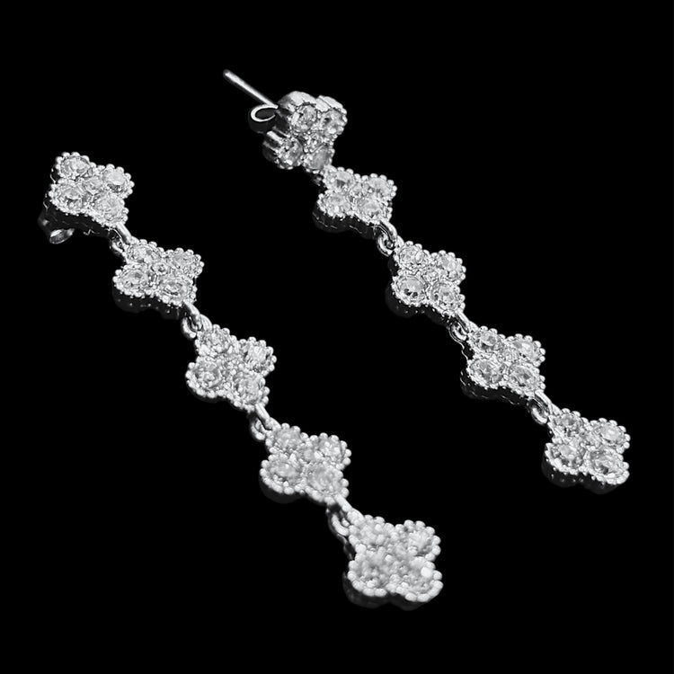 Orecchini Cristal Flower - Preziosi Milano 