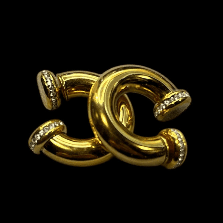 Cuff/Orecchini Oro Doppio Uso - Preziosi Milano 