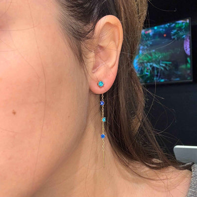 Orecchini Shine Blu - Preziosi Milano 