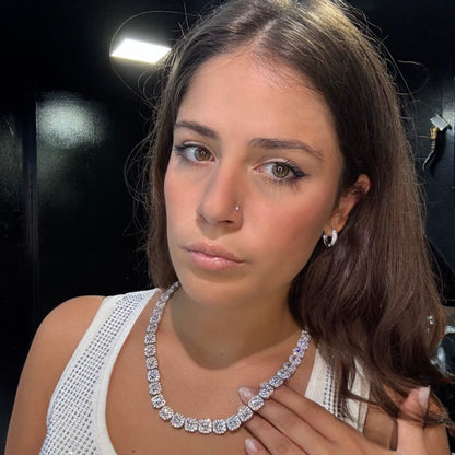 Collana Ice Style 11mm Argento 925 - Preziosi Milano 