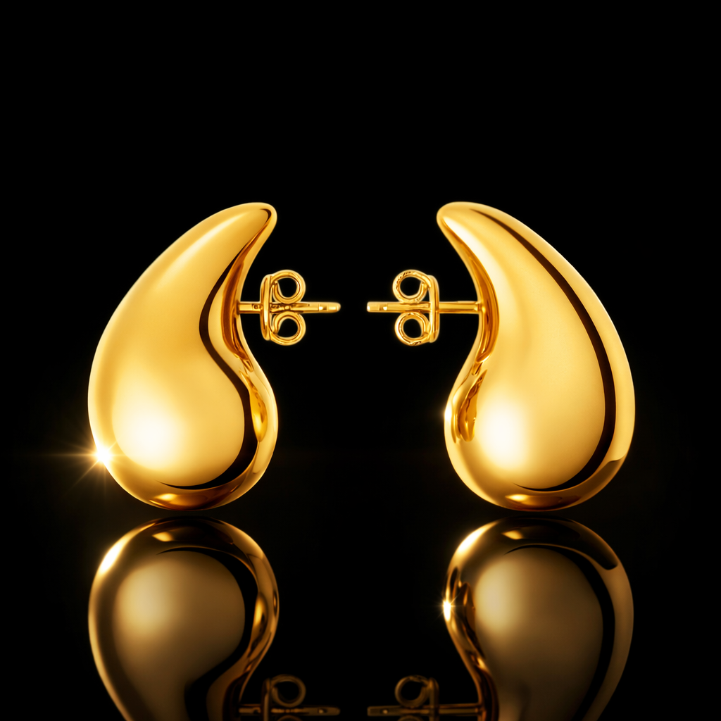 Orecchini Goccia Oro