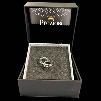 Anello Fiocco Argento - Preziosi Milano 