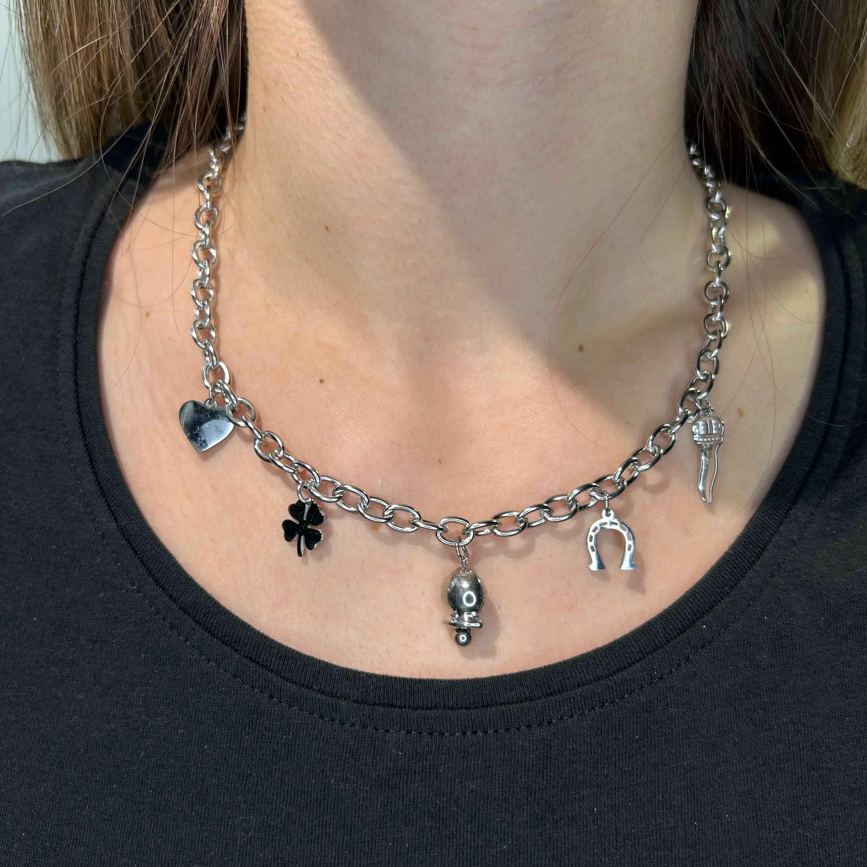 Collana Lucky Campanellino Argento - Preziosi Milano 